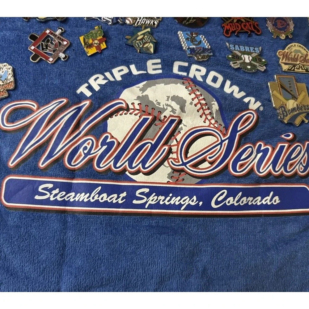 2010 Little League Triple Crown World Series Steamboat Springs Towel & Pin Lot